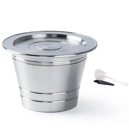 Kaffekapsel Fyll For Dolce Gusto Instant Kaffe Rustfritt Stål Gjenbrukbar Kapselskall