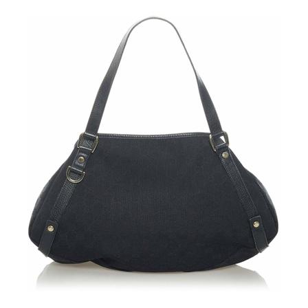 Gucci Vintage, Pre-owned Shoulder Bag Zwart, Dames, Maat:ONE Size,leather