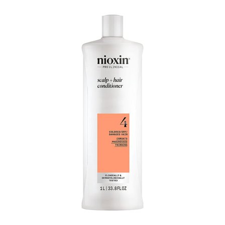 Nioxin System 4 Conditioner for Colored Thinning Hair 1000 ml, Hår, Shampoo & Hårpleje, Balsam