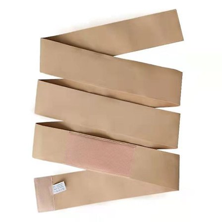 Elastisk magband i hudton (3,9 tum bred, 197 tum lång)