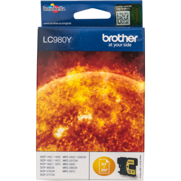 INKJET BROTHER DCP-145C YELLOW