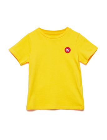 Ola Kids T-Shirt Gots T-shirts Short-sleeved Gul Wood Wood