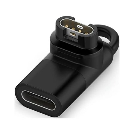 Latauskaapeli Garmin-kellolle, USB-C-sovitin, yhteensopiva Garmin Fenix 7X 7S 7:n, Forerunner 45 55 245:n, Approach S10 S40 S42 S62:n kanssa