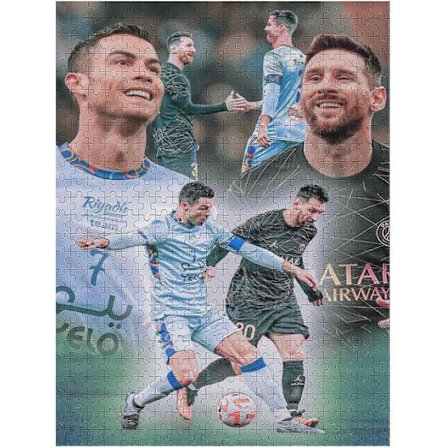 Ronaldo Messi puslespil til voksne, træpuslespil til voksne, børns puslespil, legetøj, gave til boligindretning, træpuslespil til a{YFL}