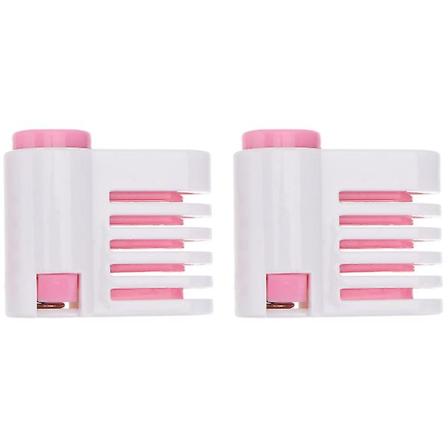 2 stk 5-lags brødskjærer Kjøkkenutstyr Kake Brødkutter Bakeverktøy For Kaker Toastskjærer Bakverk (tilfeldig farge)Rosa Pink