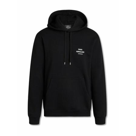 Mads Nørgaard Hoodie Logo Sweat Sort, Herre