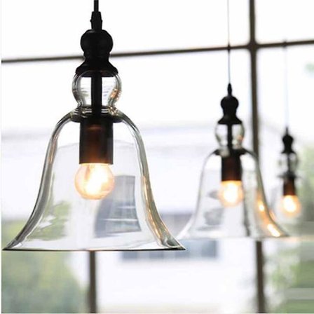 Mordely Glass Ceiling Lampshade Fixed Transparent