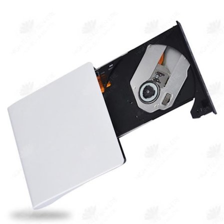 3.0 Bærbar ekstern optisk læser Børstet til bærbar computer USB-drevet DVD-brænder Neutral læserstil