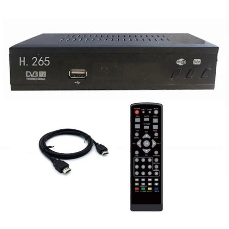 DVB T2 HEVC 265 Digital TV Tuner DVB T2 265 1080P HD Decoder USB Terrestrial TV Receiver Set Top Box EU Stik