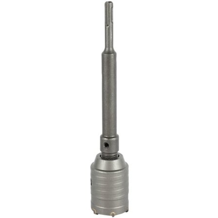 1 Hulsave til Cement Betonvæg Hul SDS Plus Håndtag 50Mm Med 200Mm Forbindelsesstang Nøgle