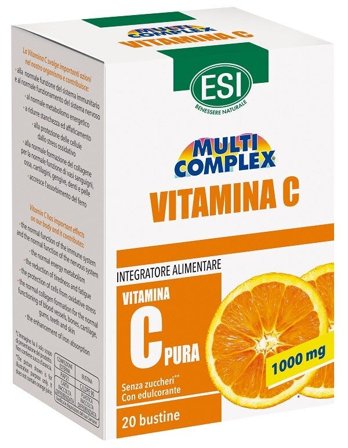 Esi Multicomplex Vitamina C 20 Bustine Da 2g