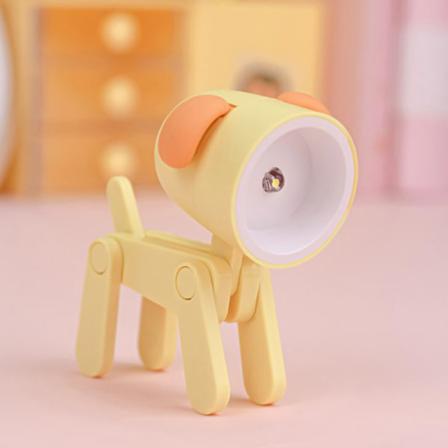Tecknad E Dog And Deer Shape Bordslampa Mini Led Night Light Re