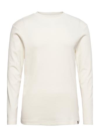 Dpribbed Highneck Ls Tee White Denim Project