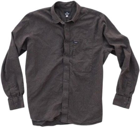 Lemmelkaffe Flannel Shirt Överboda Dark Brown