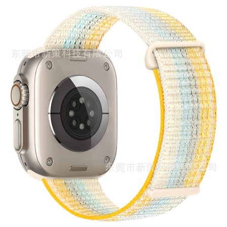 Klokkereim for Apple Watch iWatch 38/40/41/42 S10mm Fargerik Stjerneskinn