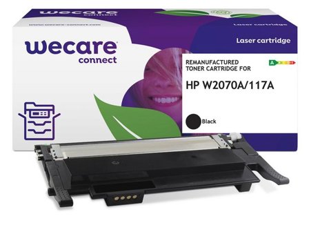 Wecare Toner HP W2070A 117A 1,6K svart - Lyreco - Toner och bläck - Tonerkassetter - Toner WeCare