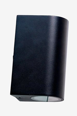 Dyberg Larsen - Vägglampa Læsø utomhus - Svart - Fasadbelysning - Från Homeroom