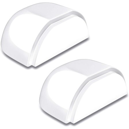 Dørstoppere, transparente dørstoppere med lim for gulv