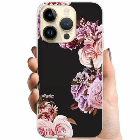 Apple Iphone 14 Pro Tpu Mobilskal Blommor