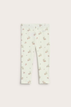 Newbie | Legginsy w niedźwiedzie | Offwhite