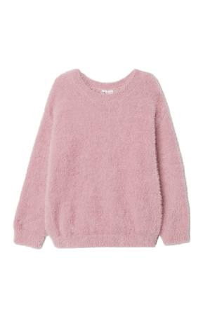 RIKIKI Lurvig tröja ELLEN Hoodies & sweatshirts Rosa 86/92