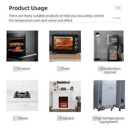 Digital Termostat Hygrostat Temperatur Fuktighetskontroller DC12-24V Regulator Varme Kjøling Kontroll ECS-961NEO