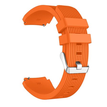 Stripete silikon smartklokkearmbånd for Samsung Galaxy Watch3 45mm