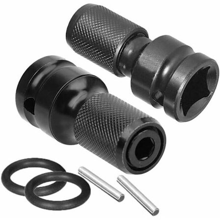 2 stk. Elektrisk Nøgle Konvertering Teleskopisk Chuck Airsoft Socket Housing Han