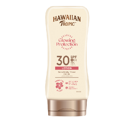 Hawaiian Tropic Glowing Protection Lotion SPF30 Solskydd & solvård Unisex 180 ML
