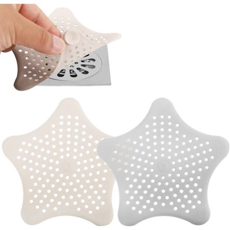 2 st silikon diskho silfilter, diskbänk avloppsskydd med su