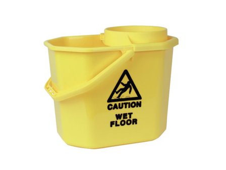 HYGIENTEKNIK Svabbhink Mini Gul 12l - Lyreco - Städ och hygien - Städredskap - Hinkar och tillbehör