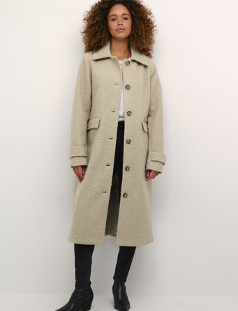 Kaffe Kaannelise Coat - Beige - 46