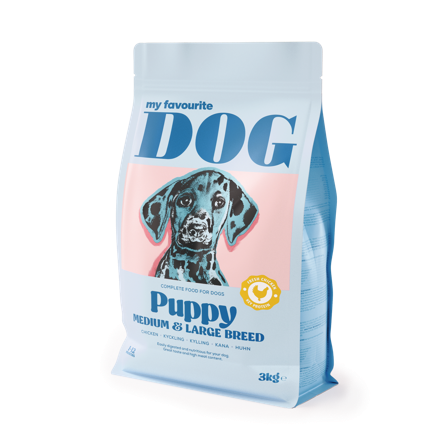 My favourite DOG - Puppy Medium/Large Breed Kylling 3 kg - Hund - Hundefôr & hundemat - Tørrfôr for hund - ZOO.no