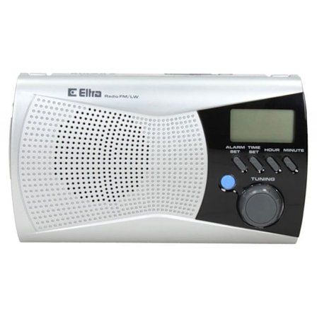 Radio cd - radio kassett - fm Eltra - KINGA 2 Silver - +5907727027455
