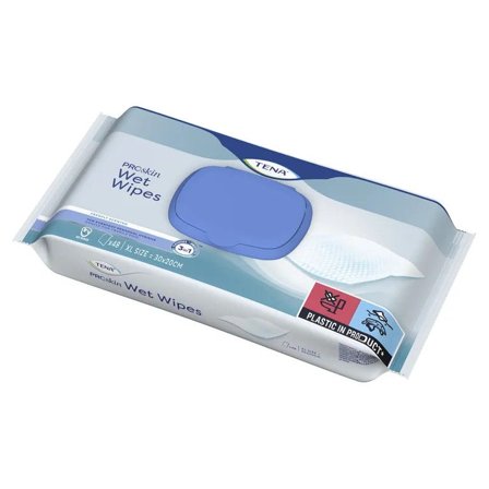 Tena Wet Wipe Salviettine Umidificate 48 Pezzi