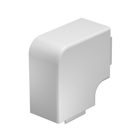 Obo Bettermann 6175670 L-kulma halogeeniton, valkoinen 94 x 60 mm, Asennustuotteet