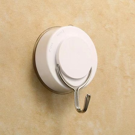 Vakuumsugkoppkrok, sugekoppkrok for baderomstoalettsett