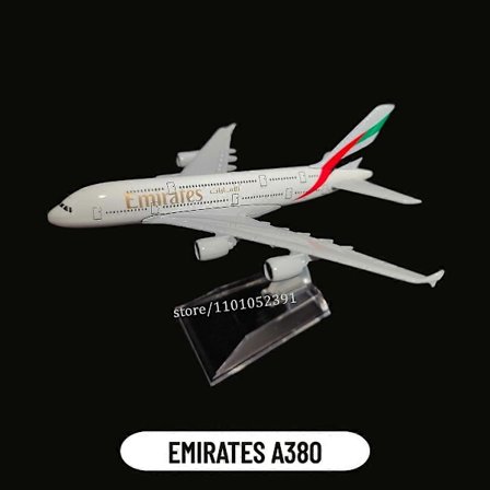 Suhde 1:400 metallilentokoneen pienoismalli Emirates A380 B777 lentokone painevalettu ilmailulentokone keräilylelut Yhteensopiva poikien kanssa