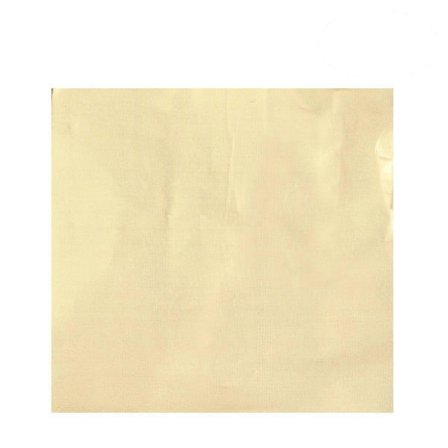 300 st 10 x 10 cm Förtjockning Guld Choklad Omslag Tennfolie Papper Godis Aluminiumfolie Präglingspapper