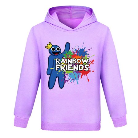 Roblox Rainbow Friends Børn Dreng Pige Hættetrøje Top Sweatshirt