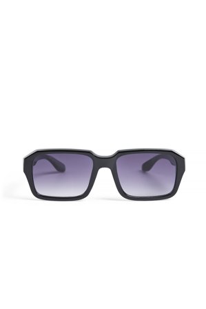NA-KD Square Sunglasses - Solbriller - Sort - One Size