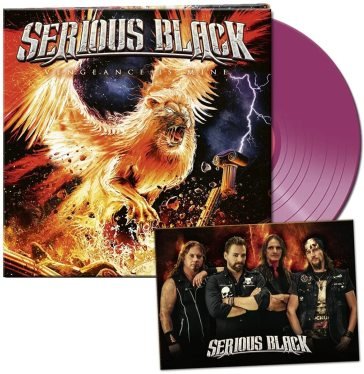 Vengeance is mine - clear violet vinyl SERIOUS BLACK