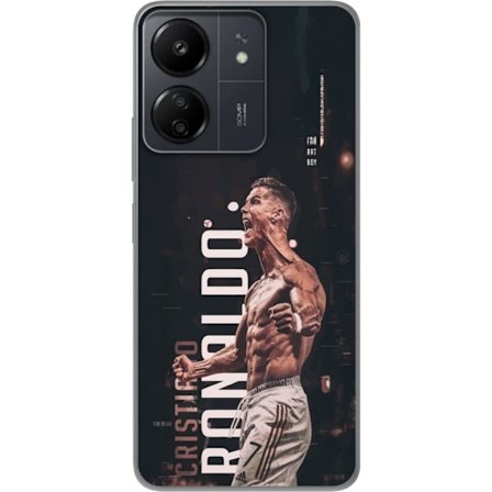 Kompatibel Mobilcover til Xiaomi Redmi 13C Cristiano Ronaldo Al-Nassr Portugal legendarisk superstjerne med en enorm karriere og kraftfuld spillestil,