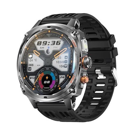 Multifunktionelt smartwatch med AMOLED-skærm, sundhedsovervågning og Bluetooth-opkaldsunderstøttelse