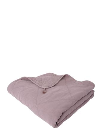 Plaid, Bomuld M/Hør Fryns Purple C'est Bon