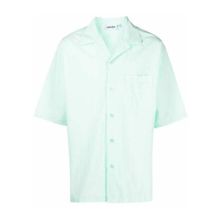 Kenzo Casual Short Sleeves Shirt Grøn, Herre Skjorter