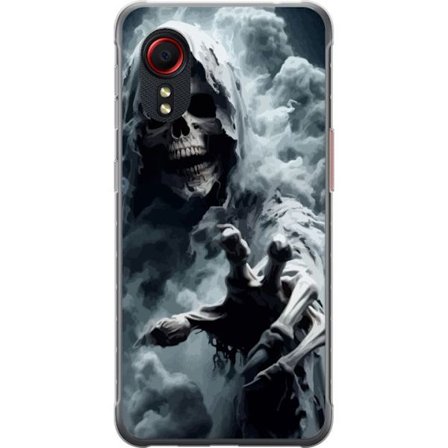 Kompatibelt Mobilskal till Samsung Samsung Galaxy Xcover 5 Grim Reaper-poster döds kalle mörk konst skräck spöke dimma dödskalle läskig mörk de