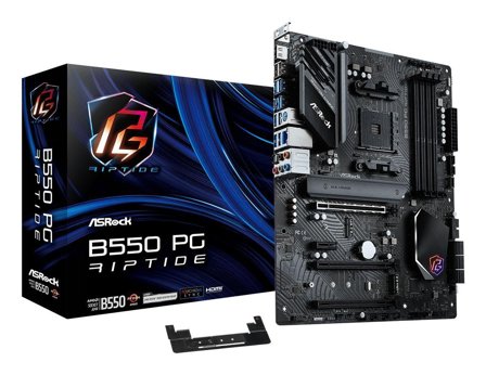 ASRock B550 PG Riptide - hovedkort - ATX - Socket AM4 - AMD B550