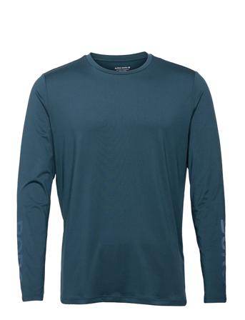 Borg Long Sleeve T-Shirt T-shirts Long-sleeved Blå Björn Borg