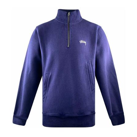 Stüssy, Sweatshirts ; Hoodies Niebieski, Mężczyzna, Rozmiar: M